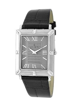 Le Chateau Men's Elegant Slim Leather Strap Watch #3635M-8