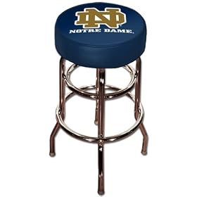 Notre Dame Fighting Irish Chrome Bar Stool