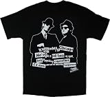 Blues Brothers 106 Miles to Chicago Black T-Shirt Tee