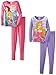 Disney Little Girls' Princess 4-Piece Pajama Set