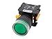 Alpinetech LXG-22 Green 22mm 1NO Momentary Push Button Switch 110V LED Illuminated