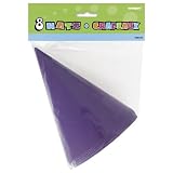 Party2U Plain Purple Party Of 8)