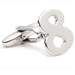 Number 8 Cufflinks