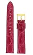 Watch band Genuine Crocodile Strap 14mm Fuchsia Watch band Genuine Crocodile Strap 14mm Fuchsia