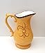 Tuscany Fleur De Lis Pitcher Color: Yellow