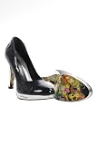 Sky Shoes Ed Hardy Heels Patent Leather Women in Navy