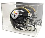 BCW BallQube Full Size Football Helmet Display Holder - Sports Memoriablia Display Case - Sportscards Collecting Supplies