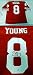 Steve Young, San Francisco 49ers Official NFL Autographed Authentic Football Jersey