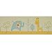 Lollipop Lane Tiddly Wink Safari Wallpaper Border