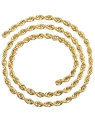 14K Yellow Gold - 4.0 mm Rope Chain