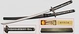 Hand Forged Japanese Samurai Sword in Wood Box 41 Long