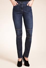 Denim Panelled Jeggings [T54-8098-S]