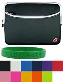Assorted Colors - Durable Neorpene Sleeve Case with Extra Pocket for HP Mini 1000 Notebook 10.2-inch and 8.9-inch - (HP Mini 1000 Laptop NOT included)