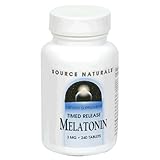 Source Naturals Melatonin 3mg, Timed Release