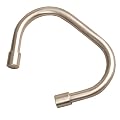 Maytex C-Metal Shower Curtain Rings, Brushed Nickel