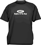 667 Neighbor Of The Beast Men's Tee Shirt in 12 colors Small thru 6XL