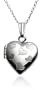 Sterling Silver Children's Heart Design Locket, 15"