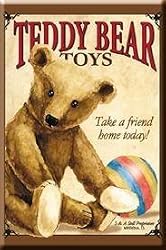 Teddy Bear Toys Refrigerator Magnet