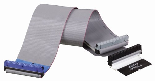 18in Int Dual Ultra 33 66 100 Ata dma Eide Ribbon Cable 3conn 40p