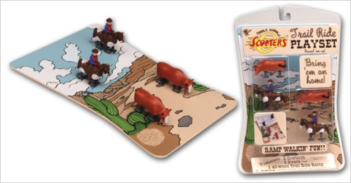 Trail Ride Playset Toddle Waddle Ramp Walking Scooters
