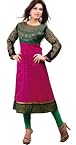 Ishin Pink Cotton Women - Kurtas Kurtis