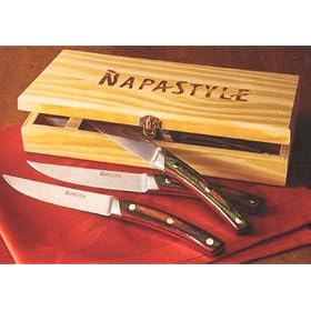 NapaStyle 4-Piece Steak Knife Set by Meyer
