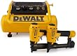DEWALT D55141BNS Heavy-Duty Brad Nailer, Stapler, and Compressor Combo Kit