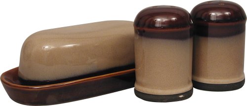 Sango Nova Brown 4-Piece Hostess Set