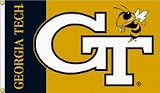 Georgia Tech Yellow Jackets Premium 3' x 5' Flag