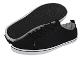DVS Men's Rehab Casual Shoe,Black Canvas,12 M US
