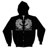 ALEXISONFIRE - Horse Head - Black Zip Up Hoodie