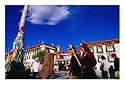 Tibetans Walking Around Jokhang Temple Spinning Prayer Wheels in Barkhor Square, Lhasa, China Religion & Philosophy Photographic Poster Print by Anthony Plummer, 24x18