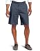 Nautica Men's Big-Tall Twill FCA Flat Front Short, Atlantic Blue, 44W Big