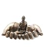 Artistic Buddha Statue on Two Hands