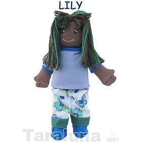 Lily Earth Girl - 14 Heirloom Quality Doll - Safe, Non-toxic by Taraluna - Fair Trade Organic & Green Gifts