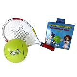 Le Petit Tennis - Racquet 17" + Ball + 9 Tennis Adventures Booklet Series Kit for Ages 3 - 4