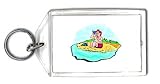 Keychain with shell, human, body, individuals, individual, boy, persons, seashell, listens, prehistoric, humans, people, child, person