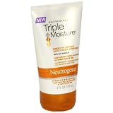 Neutrogena Triple Moisture Smooth Shine Anti-Frizz Cream, 4-Ounce Tubes (Pack of 3)