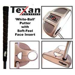 Texan Classics White Ball Putter 35"