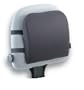 Kensington 82025 Memory Foam Backrest, 14-1/4w x 1-3/4d x 13-1/4h, Black