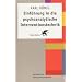Einf�hrung in die psychoanalytische Interventionstechnik