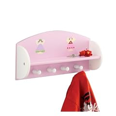 Zeller 13448 Kinder-Garderobenleiste "Princess", MDF / 48 x 12 x 23.5