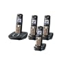 Panasonic Dect 6.0 4-Handset Cordless Phone with Answering Machine (KX-TG6434T)