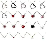 【全国送料無料】【ジュエリーブリリアント】Jewelry★Brilliantハートハートラインピンクダイヤ＆ホワイトダイヤペンダントトップ