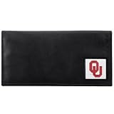 Oklahoma Sooners Executive Black Leather Checkbook Cover