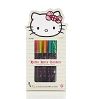 5 Hello Kitty Highlighter Pens