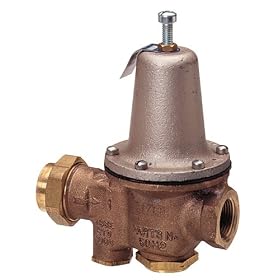 1/2 inch U5BLP-Z3 Watts low pressure water pressure reducing valve with bypass