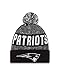NFL New England Patriots 2016 Sport Knit Beanie, One Size, Black/White
