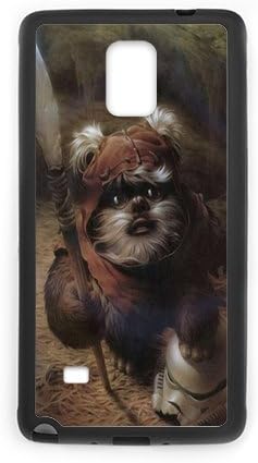 Eiwa Star Wars Ewok Custom Case For Samsung Galaxy Note4 (Laser Technology) Skin Protector Tpu Hard Case