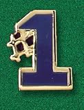 #1 BLUE PIN